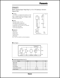 Click here to download DN6851 Datasheet