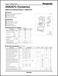Click here to download 2SK2573 Datasheet