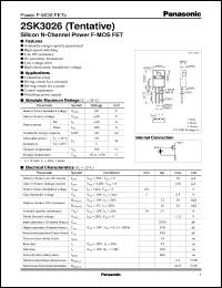 Click here to download 2SK3026 Datasheet