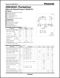 Click here to download 2SK3032 Datasheet