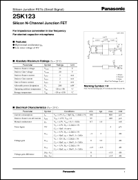 Click here to download 2SK0123 Datasheet