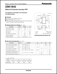 Click here to download 2SK1842 Datasheet