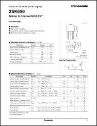 Click here to download 2SK0656 Datasheet