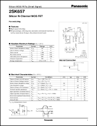 Click here to download 2SK0657 Datasheet