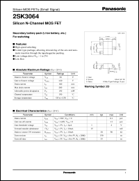 Click here to download 2SK3064 Datasheet