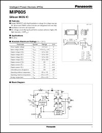 Click here to download MIP805 Datasheet