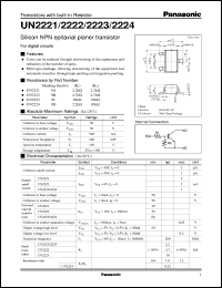 Click here to download UNR2221 Datasheet
