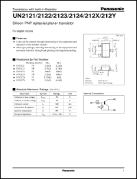 Click here to download UNR2121 Datasheet