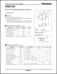 Click here to download UNR2154 Datasheet