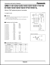 Click here to download UNR6114 Datasheet