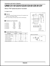 Click here to download UNR6121 Datasheet