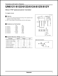 Click here to download UNR612X Datasheet