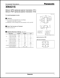Click here to download XN04315 Datasheet