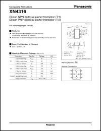 Click here to download XN04316 Datasheet