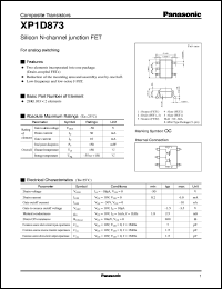 Click here to download XP0D873 Datasheet