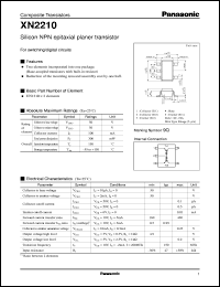 Click here to download XN02210 Datasheet