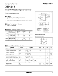 Click here to download XN04214 Datasheet