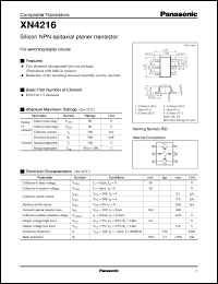 Click here to download XN04216 Datasheet