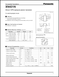 Click here to download XN0421N Datasheet