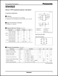 Click here to download XN04502 Datasheet