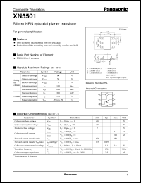 Click here to download XN05501 Datasheet