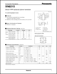Click here to download XN06215 Datasheet