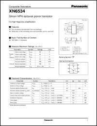 Click here to download XN06534 Datasheet