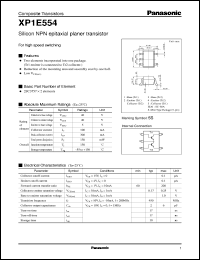 Click here to download XP0E554 Datasheet