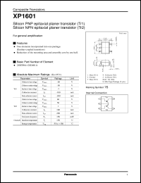 Click here to download XP01601 Datasheet