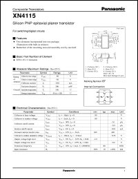 Click here to download XN04115 Datasheet