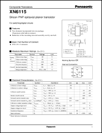 Click here to download XN06115 Datasheet