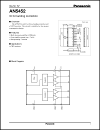 Click here to download AN5452 Datasheet