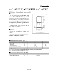 Click here to download AN2145NFHP Datasheet