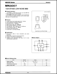 Click here to download MN3007 Datasheet
