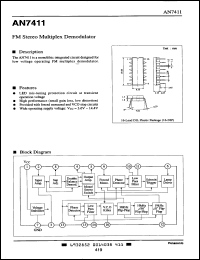 Click here to download AN7411 Datasheet