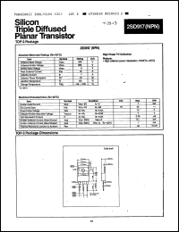 Click here to download 2SD917 Datasheet