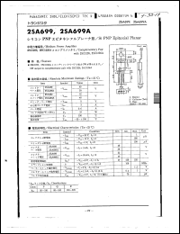 Click here to download 2SA699A Datasheet