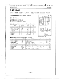 Click here to download 2SC2845 Datasheet