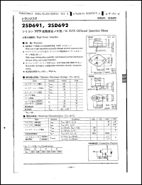 Click here to download 2SD691 Datasheet