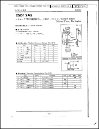 Click here to download 2SD1245 Datasheet