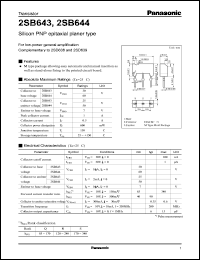 Click here to download 2SD639 Datasheet