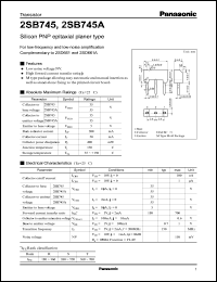 Click here to download 2SB745A Datasheet
