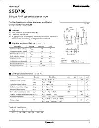 Click here to download 2SB788 Datasheet
