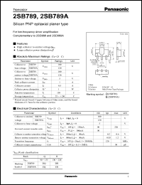 Click here to download 2SB789 Datasheet
