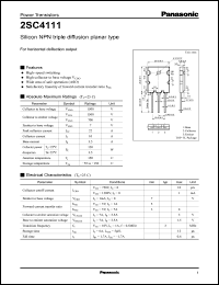 Click here to download 2SC4111 Datasheet