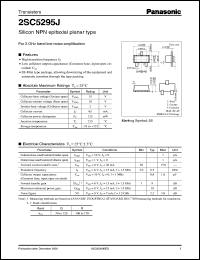 Click here to download 2SC5295J Datasheet