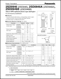 Click here to download 2SD0946A Datasheet