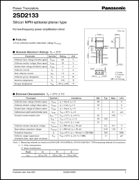 Click here to download 2SD2133 Datasheet