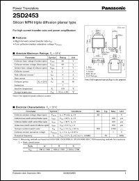 Click here to download 2SD2453 Datasheet