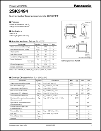 Click here to download 2SK3494 Datasheet